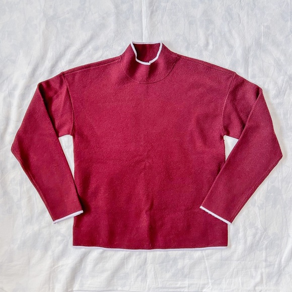 Anthropologie Mock Neck Sweater (Size: XS) - Picture 1 of 14